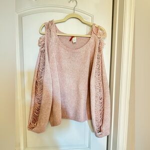 Pink Sweater - one size